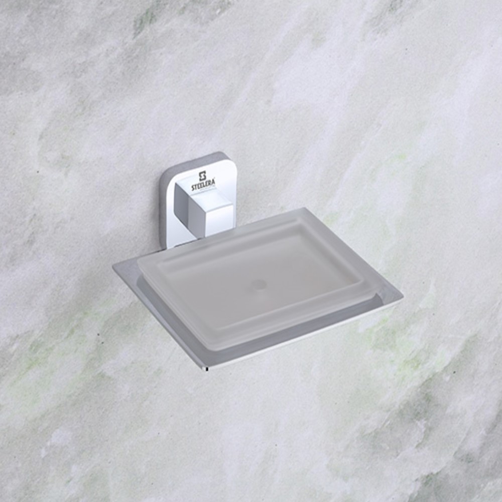 Steelera SL-LR - 007 Glass Soap Dish - LAUREL